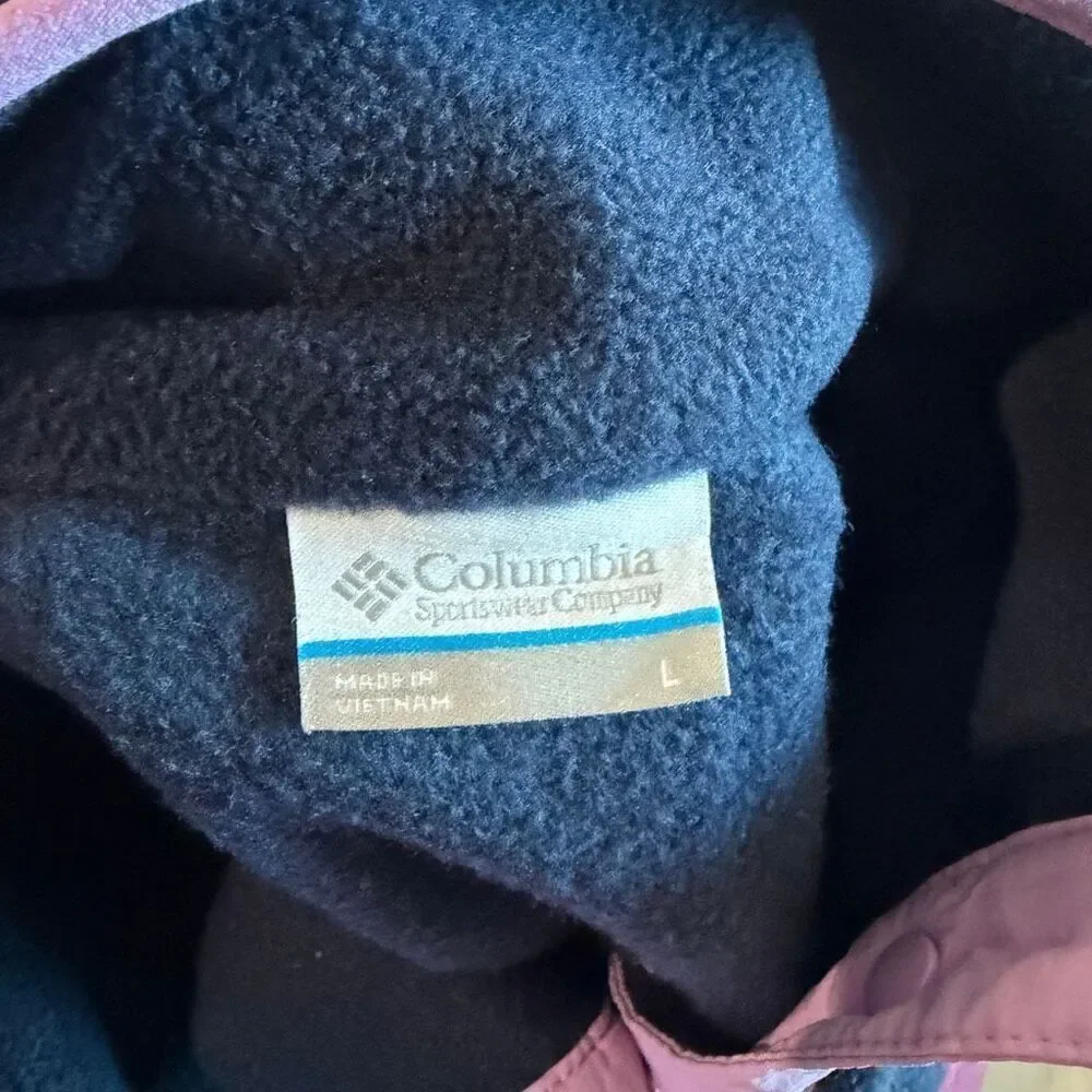 Columbia women's Benton Springs Half Snap Fleece - size L